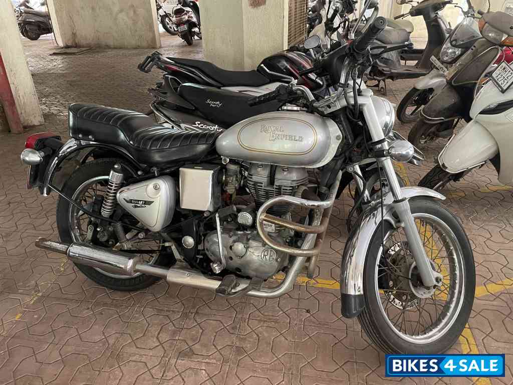 Silver Royal Enfield  Electra 350