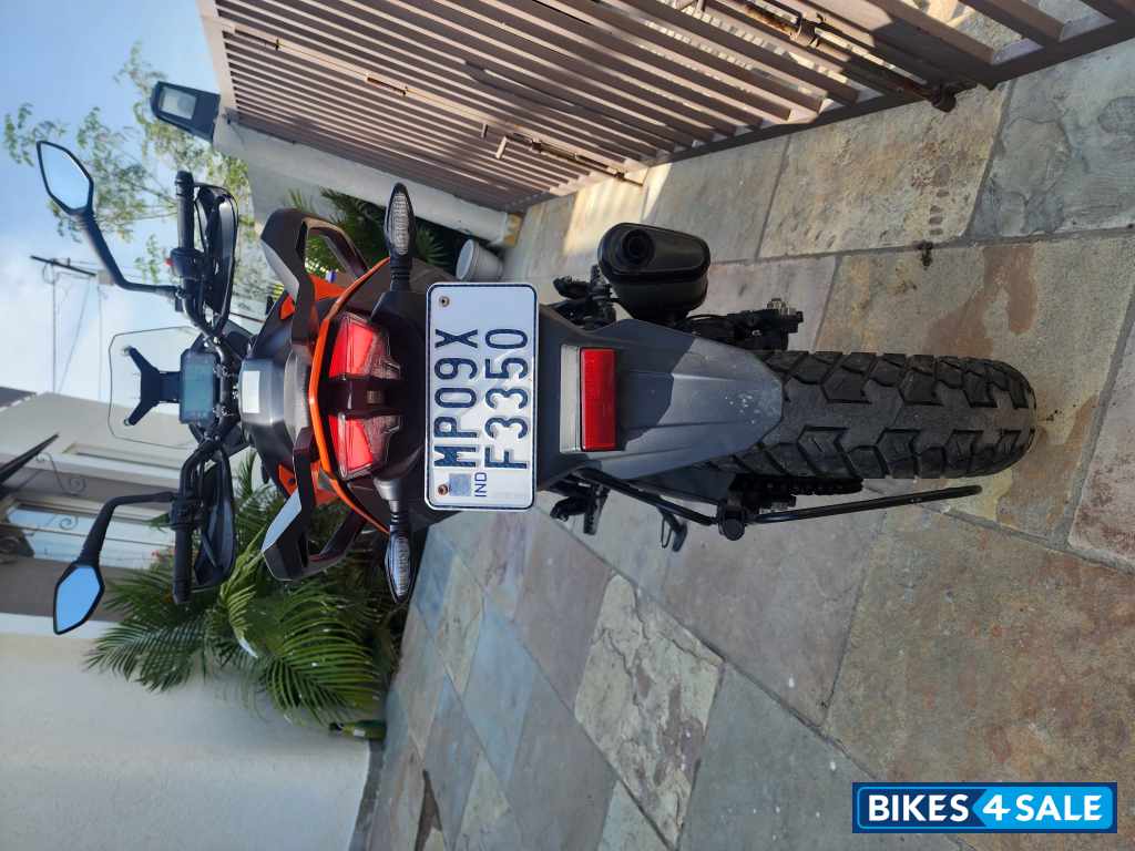 Orange KTM 250 Adventure 2021