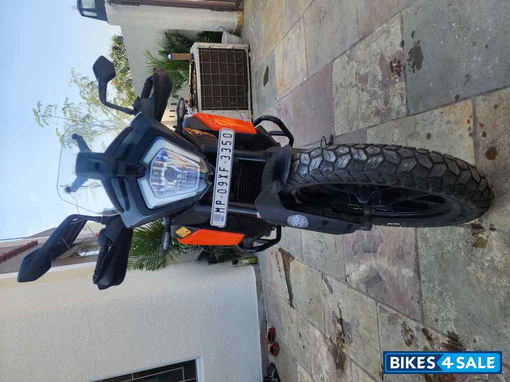 Orange KTM 250 Adventure 2021