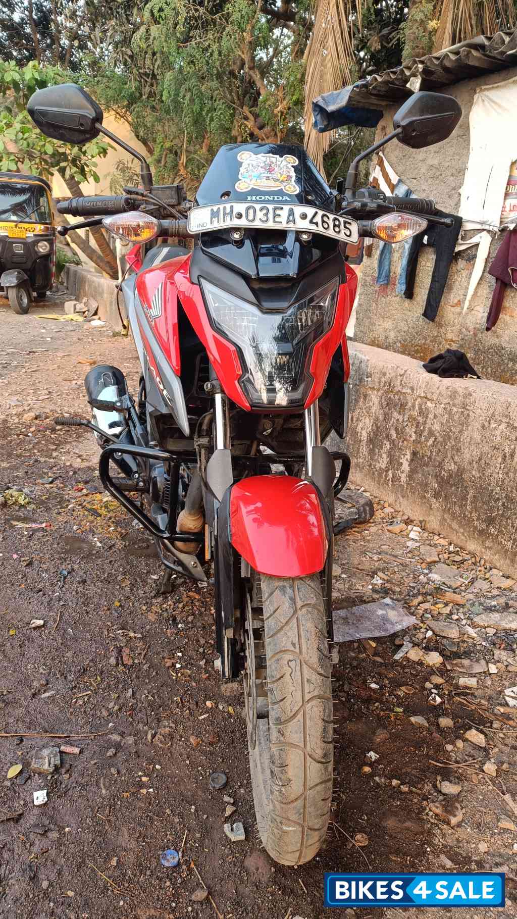 Red Honda XBlade