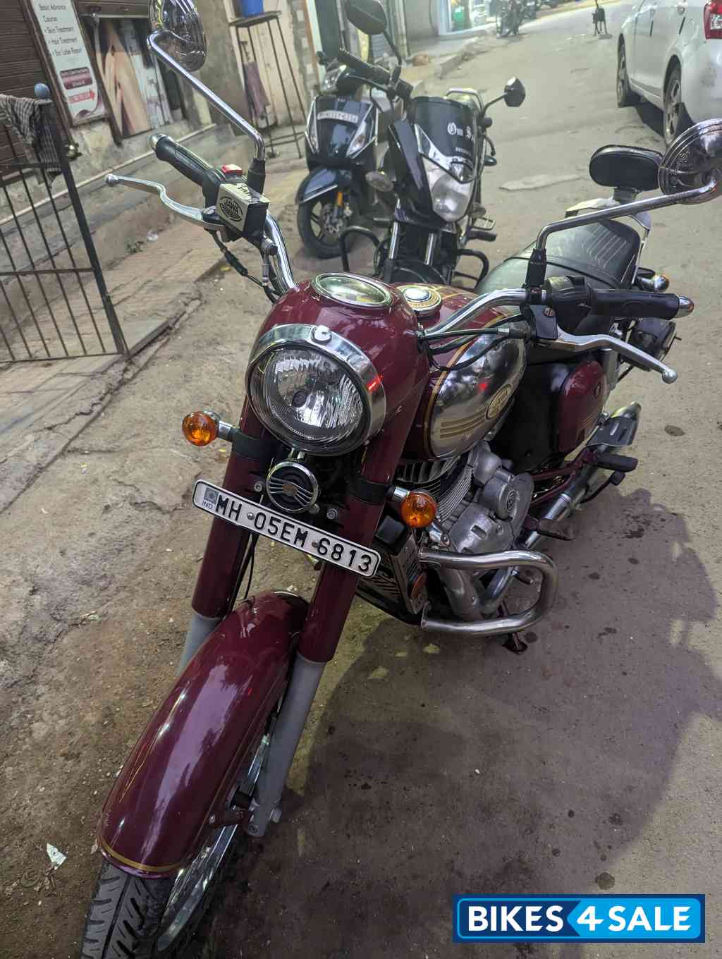 Maroon Jawa Jawa BS6