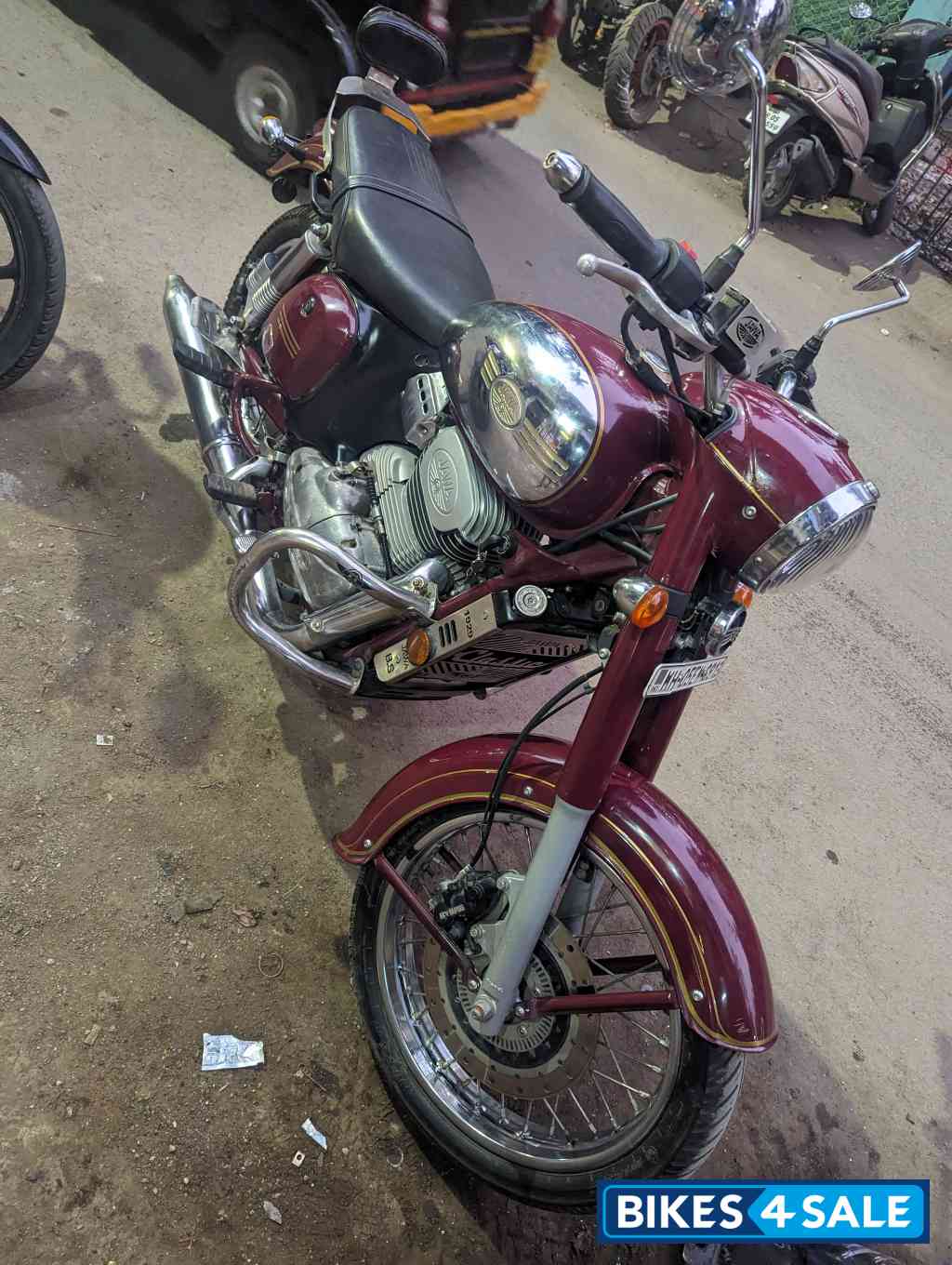 Maroon Jawa Jawa BS6
