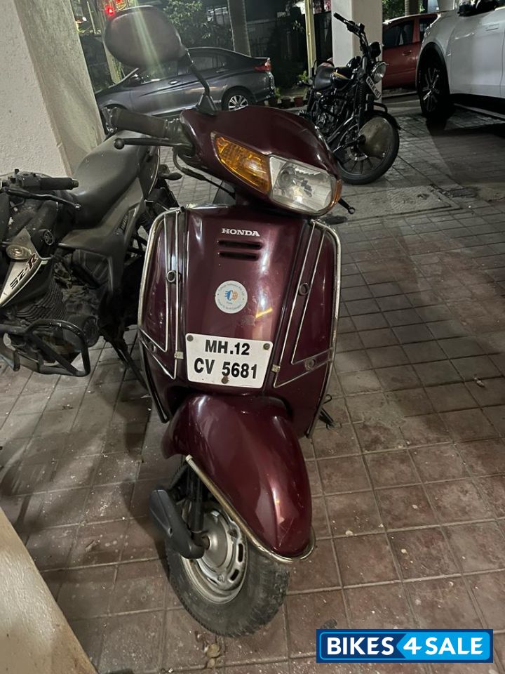 Maroon Honda Activa