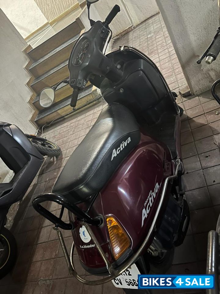 Maroon Honda Activa