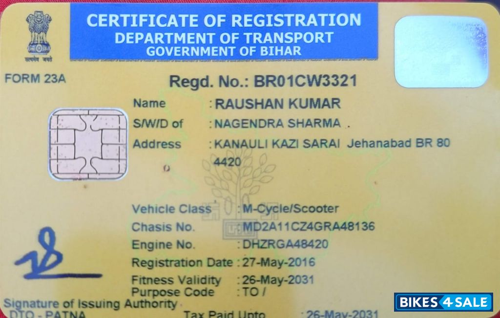 Red And Black Bajaj Pulsar 150