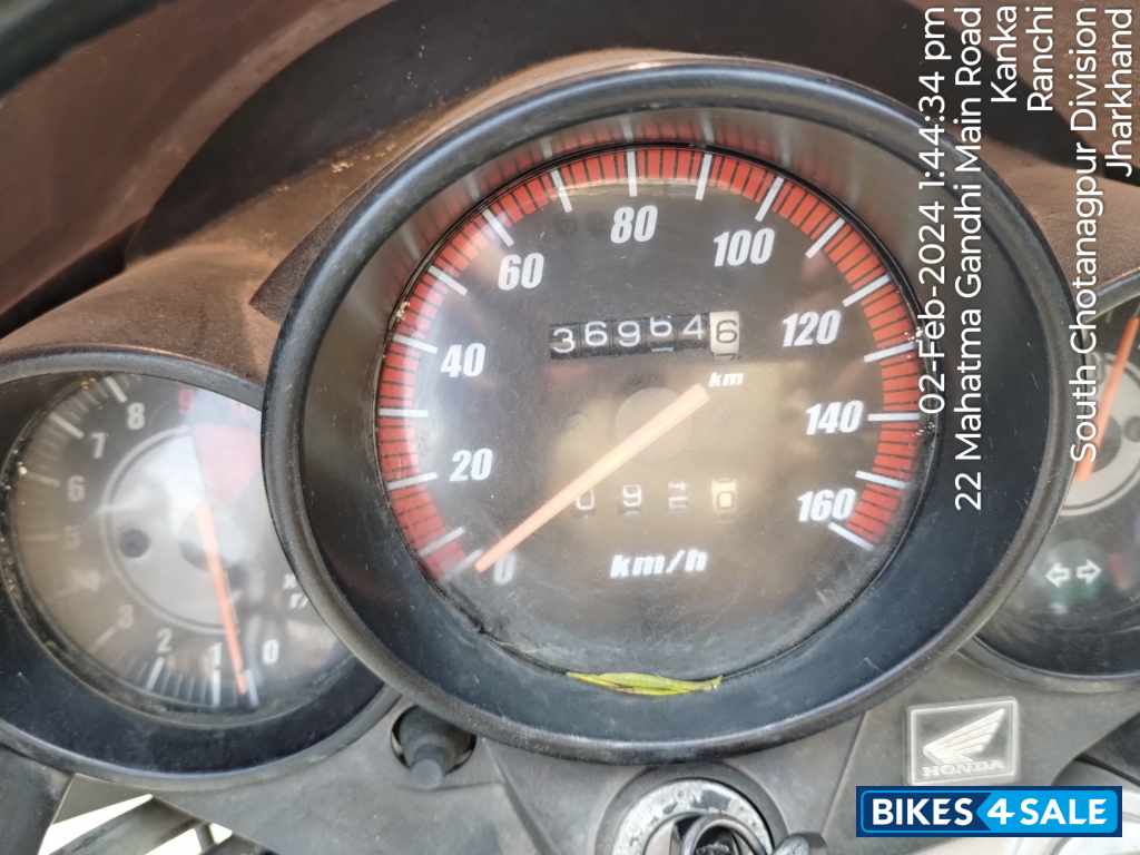 Pearl Black Metallic Honda CB Unicorn