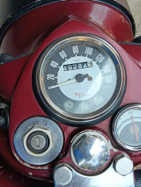 Maroon Royal Enfield Classic 350