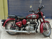 Maroon Royal Enfield Classic 350