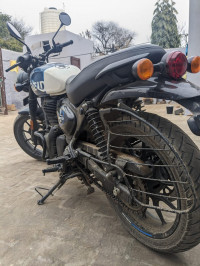 Rebel Blue Royal Enfield Hunter 350 Metro