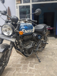Rebel Blue Royal Enfield Hunter 350 Metro
