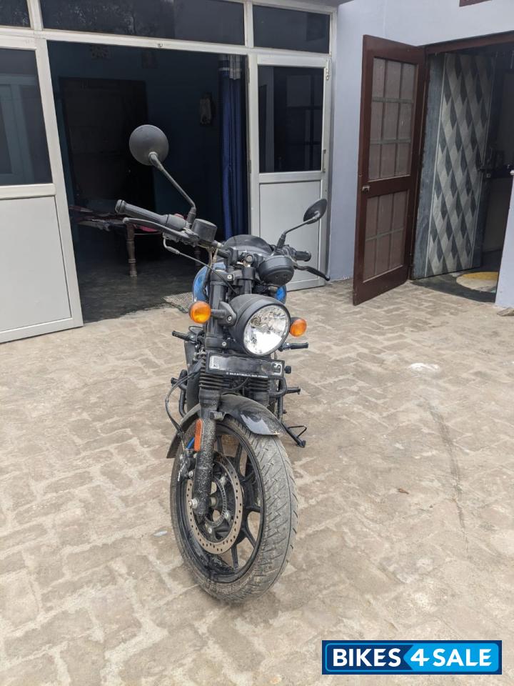 Rebel Blue Royal Enfield Hunter 350 Metro