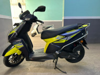 Neon Green TVS NTORQ 125 XT