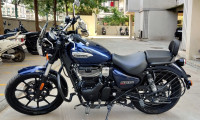 Stellar Blue Royal Enfield Meteor 350 Stellar