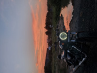 Stellar Blue Royal Enfield Meteor 350 Stellar