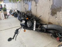 Grey Black Yezdi Roadster Dark