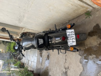 Grey Black Yezdi Roadster Dark