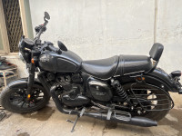 Grey Black Yezdi Roadster Dark