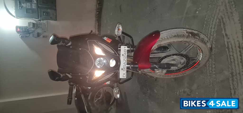 Red Black Bajaj Pulsar 220 DTSFi