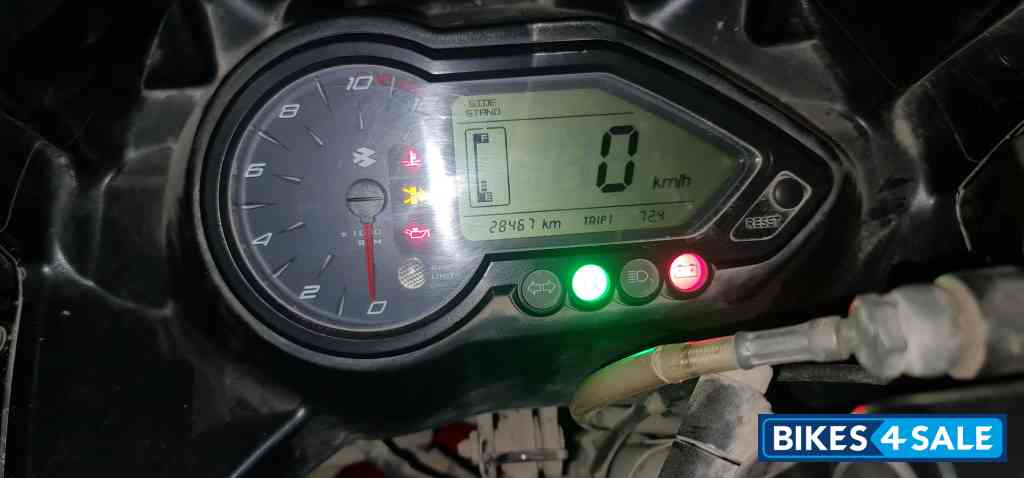 Red Black Bajaj Pulsar 220 DTSFi