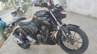 Metallic Black Yamaha FZ 25 BS6