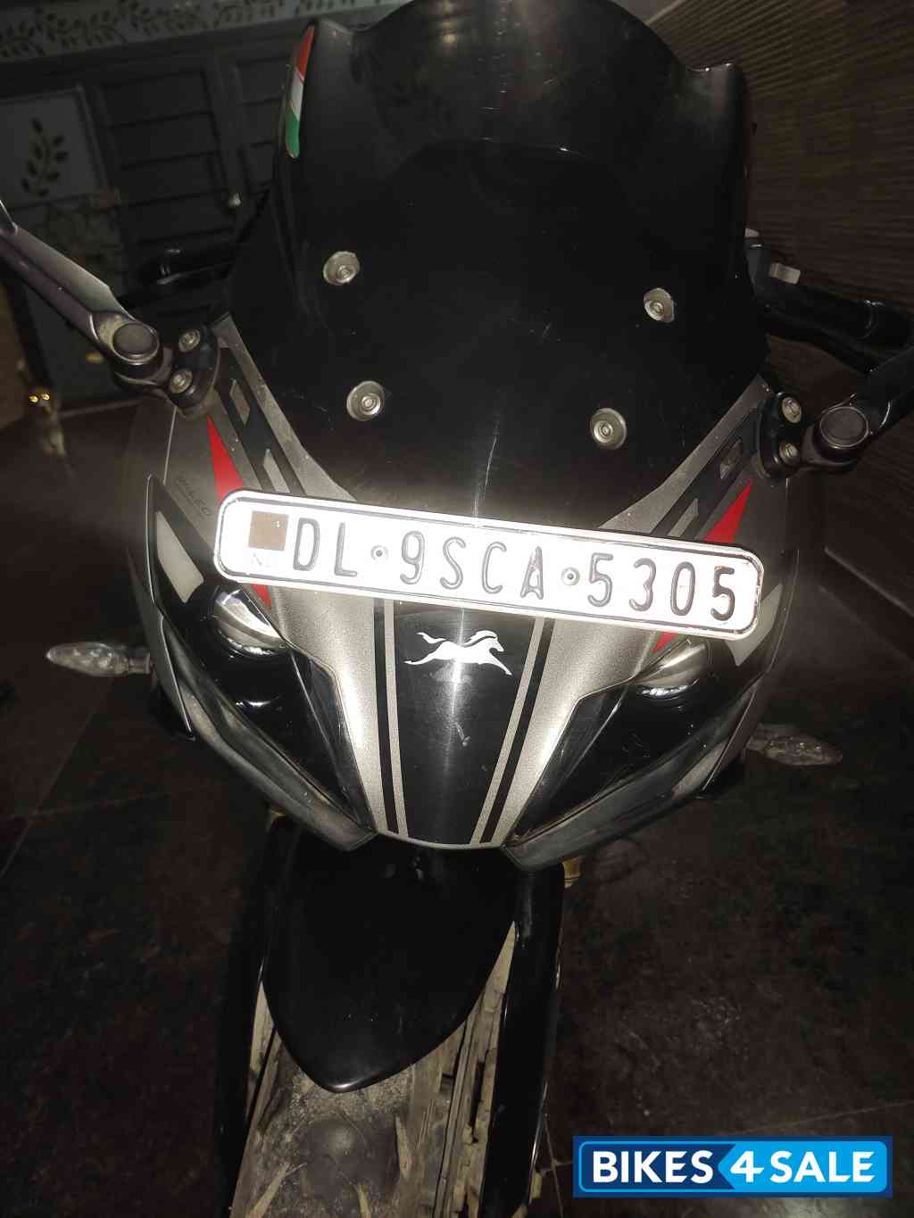 T Grey + Black TVS Apache RR 310 2020