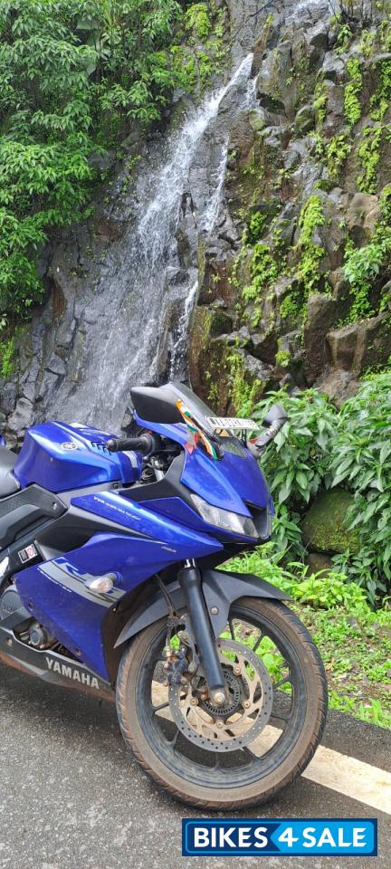 Blue Yamaha YZF R15 S V3.0