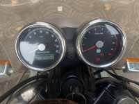 White,red Royal Enfield Interceptor 650 Twin