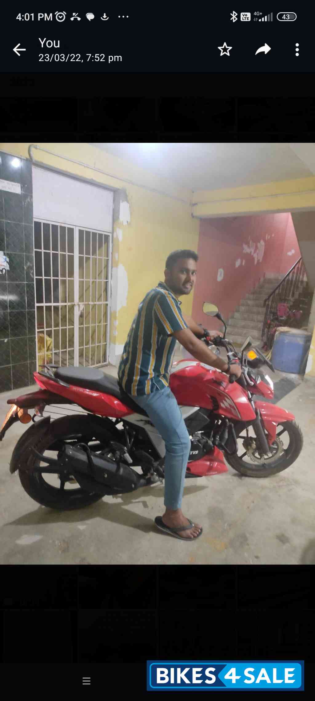 TVS Apache RTR 160 4V