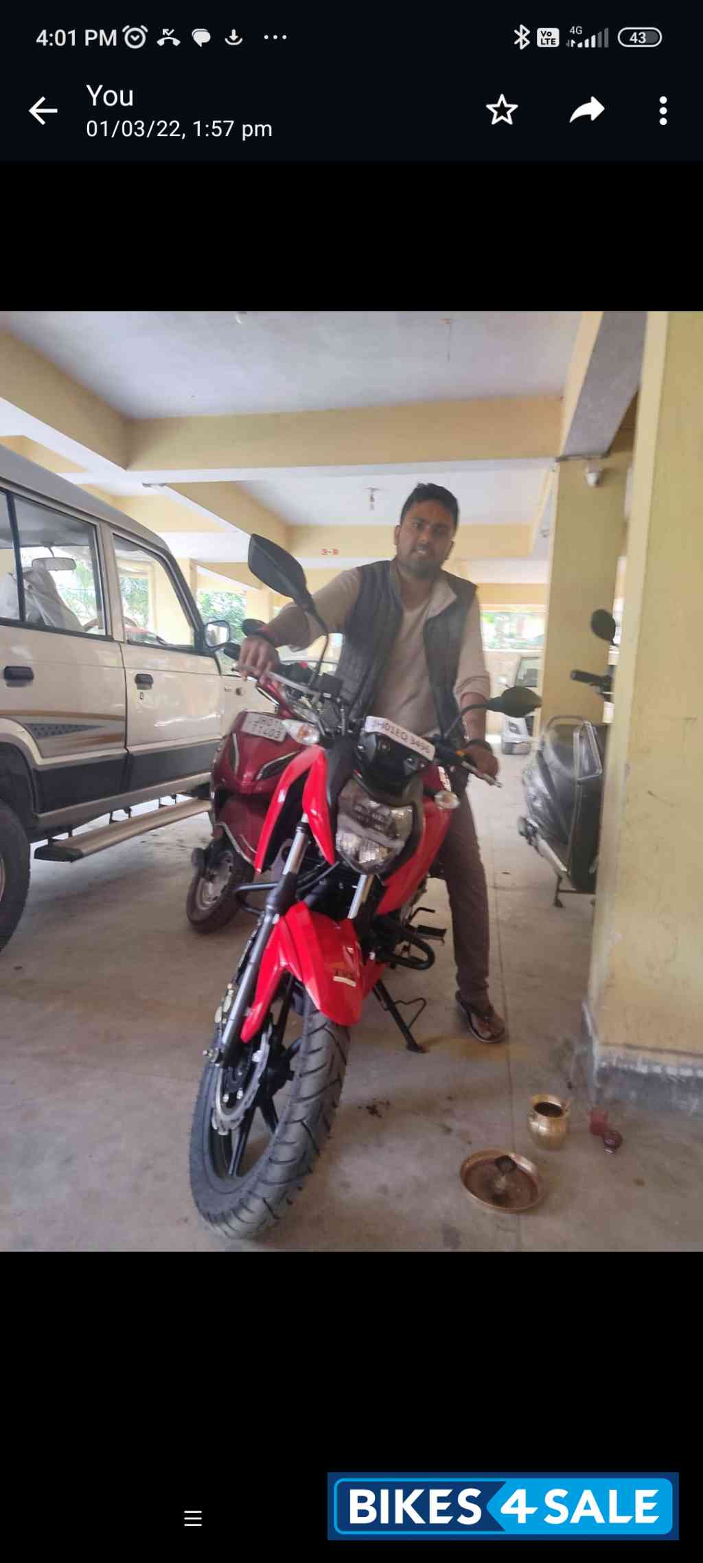 TVS Apache RTR 160 4V