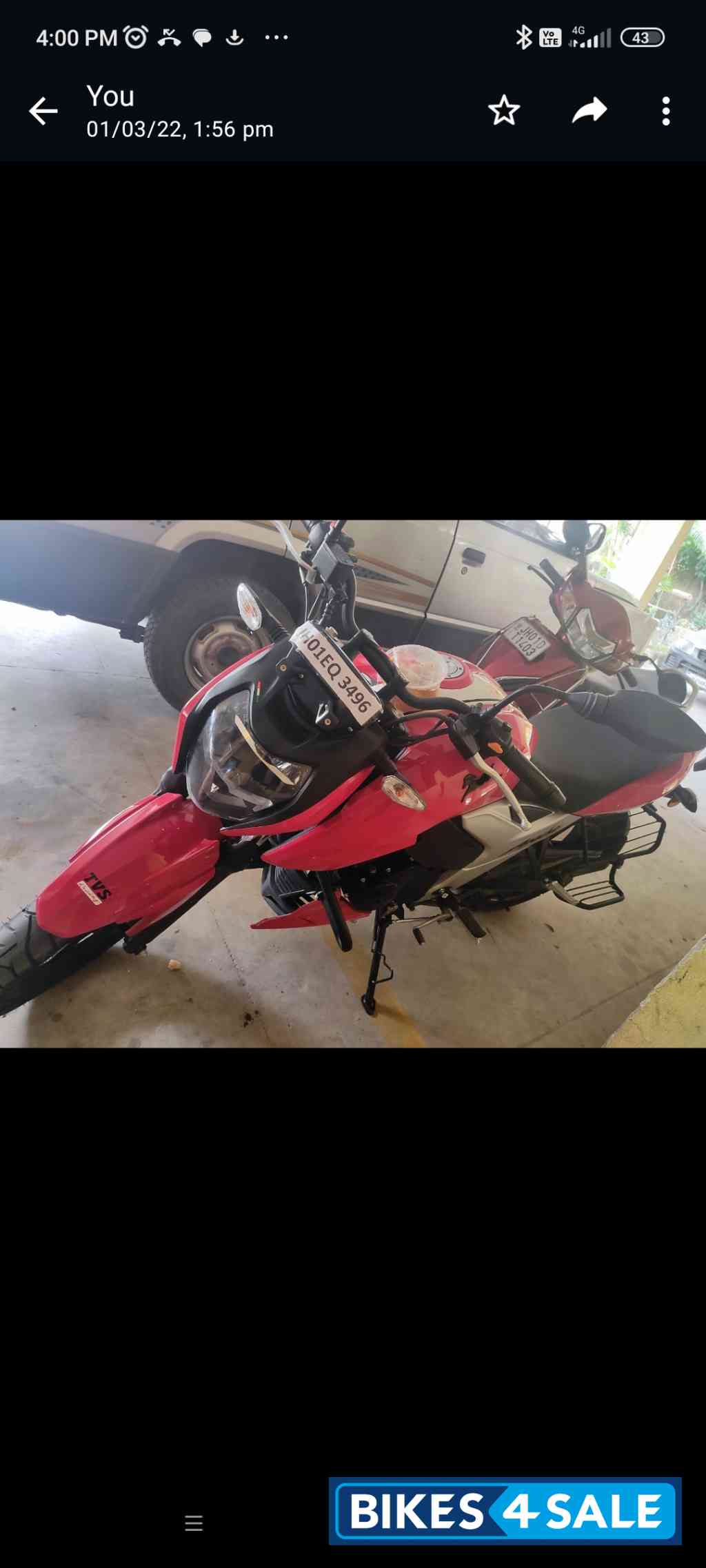 TVS Apache RTR 160 4V