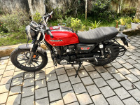 Red Honda CB350RS
