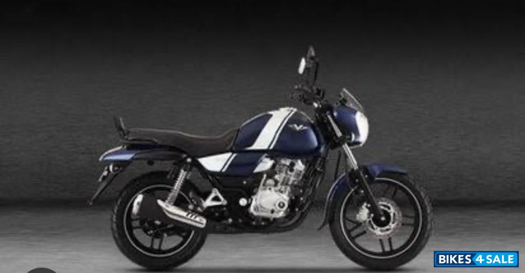 Blue And White Bajaj V15