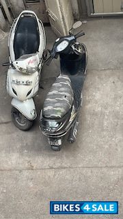 Gray TVS Scooty Pep Plus