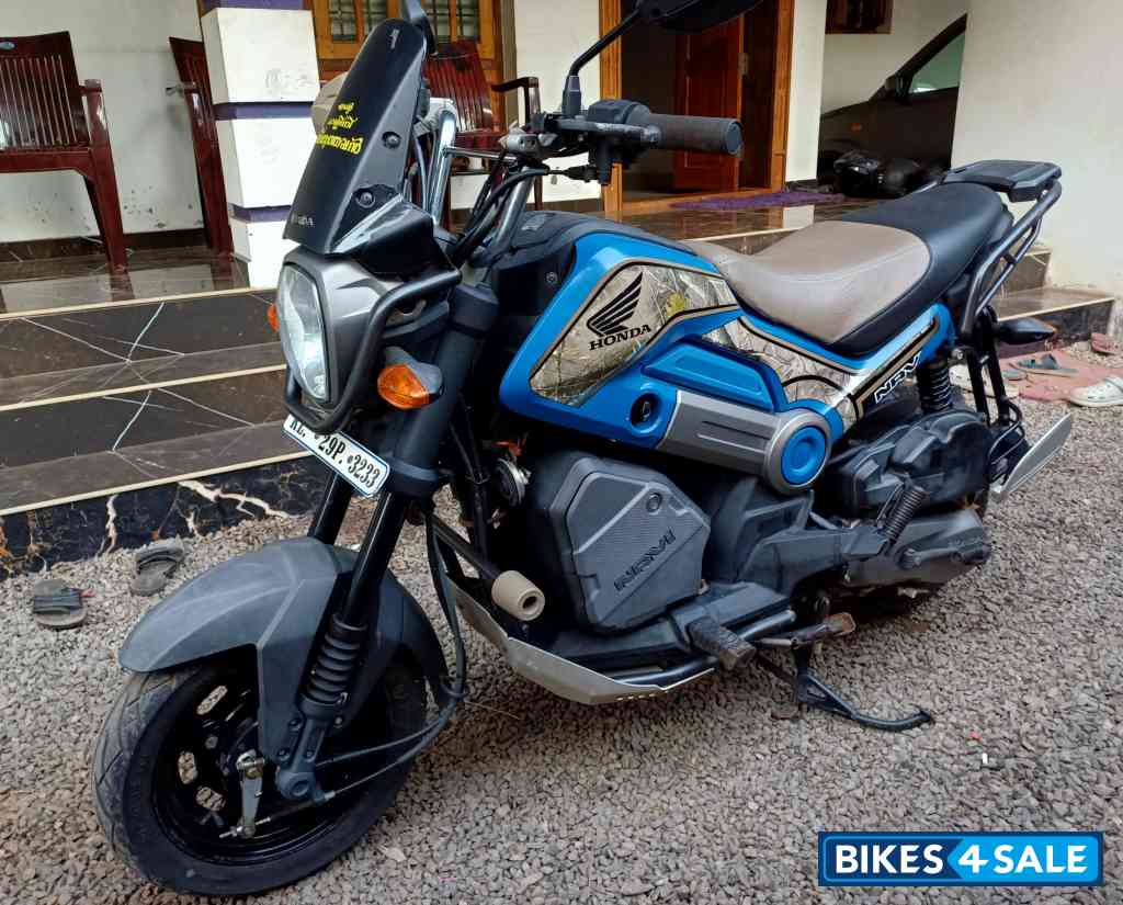 Blue Honda Navi