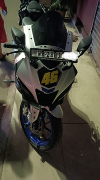 White And Blue Yamaha R15M