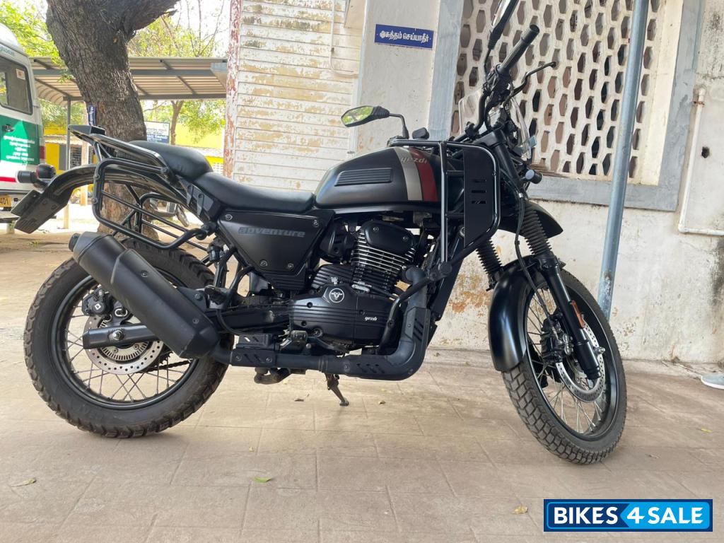 Mambo Black Yezdi Adventure Mambo Black