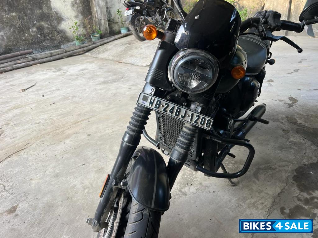 Hunter Green Yezdi Roadster Chrome