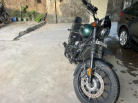 Hunter Green Yezdi Roadster Chrome