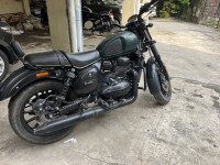 Hunter Green Yezdi Roadster Chrome