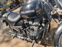Matte Black Royal Enfield Thunderbird 500