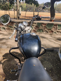 Matte Black Royal Enfield Thunderbird 500