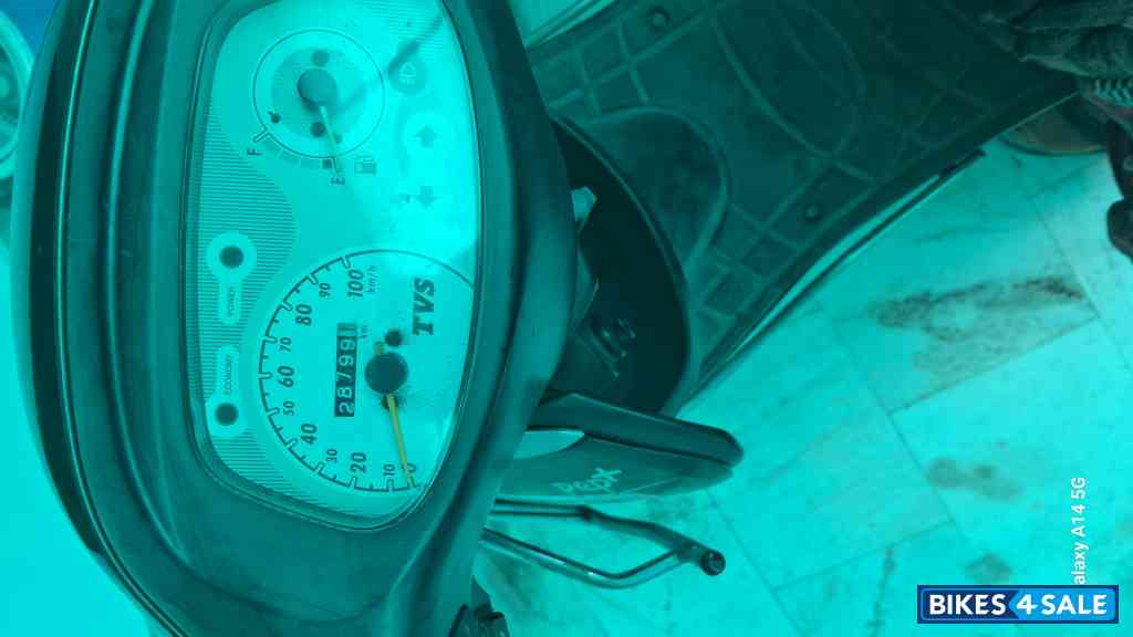 Black TVS Scooty Pep Plus