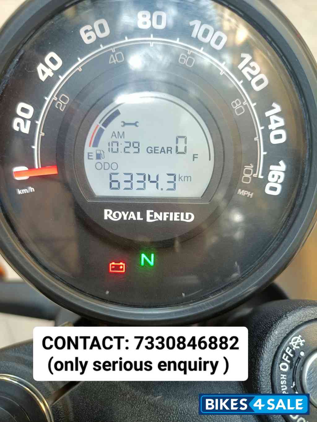 Grey Royal Enfield Hunter 350 Retro