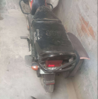 Black TVS XL100 Heavy Duty i-TOUCHstart BS6