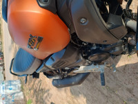 Matte Dull Orange Yamaha FZ-X
