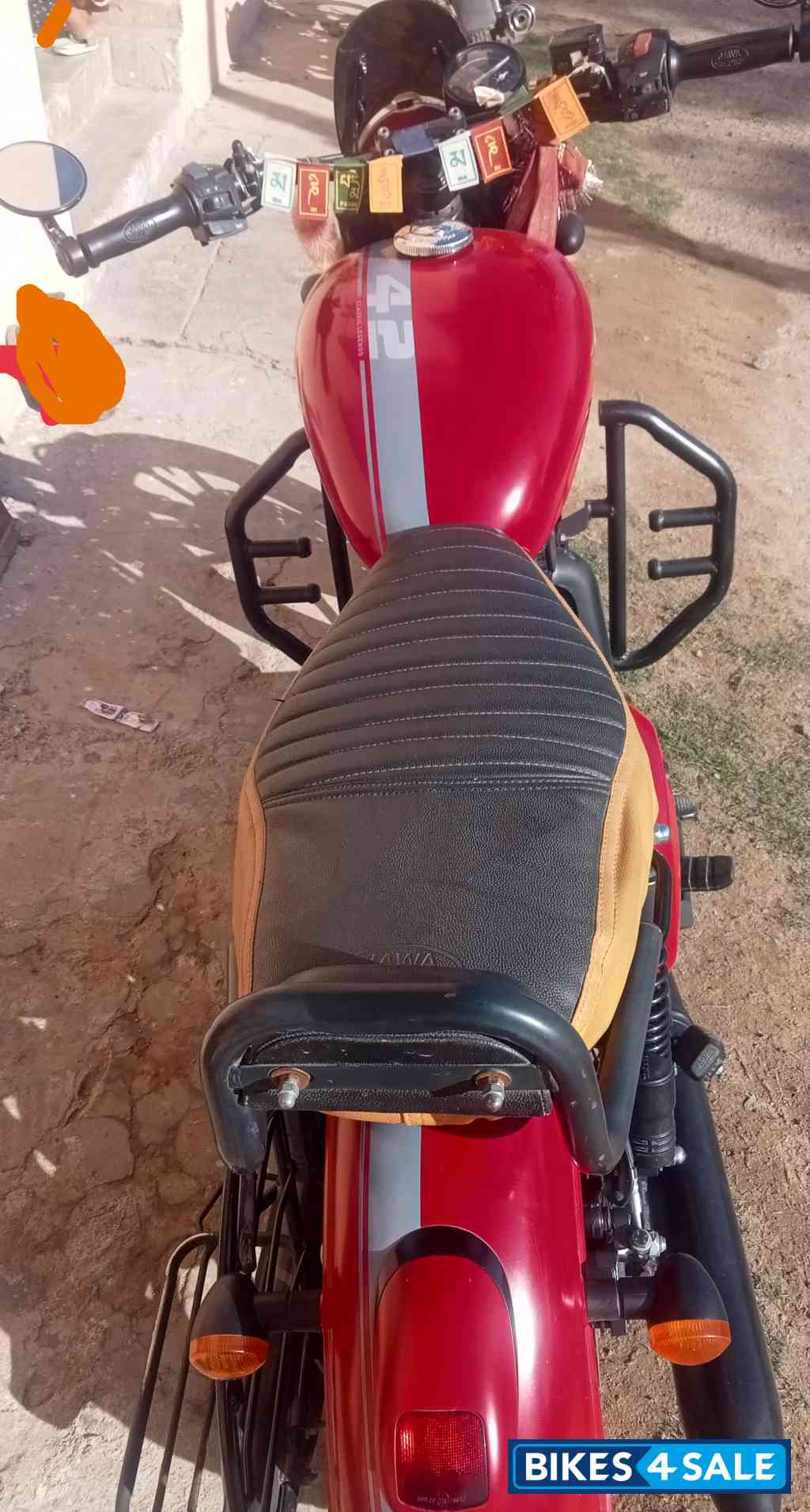 Red Jawa 42 Dual Tone