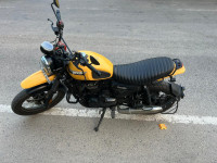 Yellow Yezdi Scrambler Single Tone