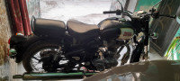 Black Royal Enfield Classic 350 Dual Channel BS6
