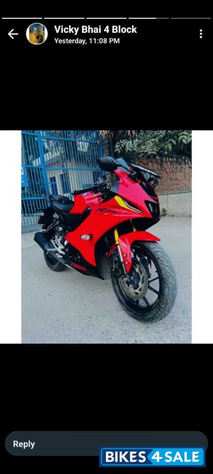 Metallic Red Yamaha R15 V4