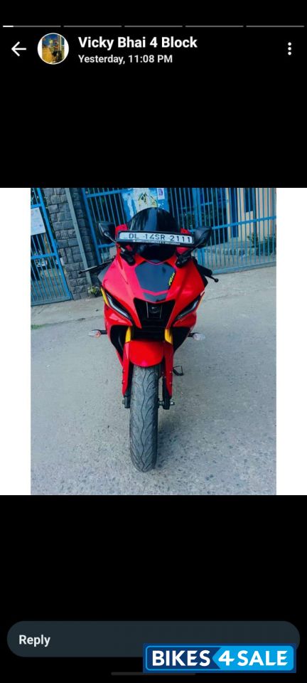 Metallic Red Yamaha R15 V4